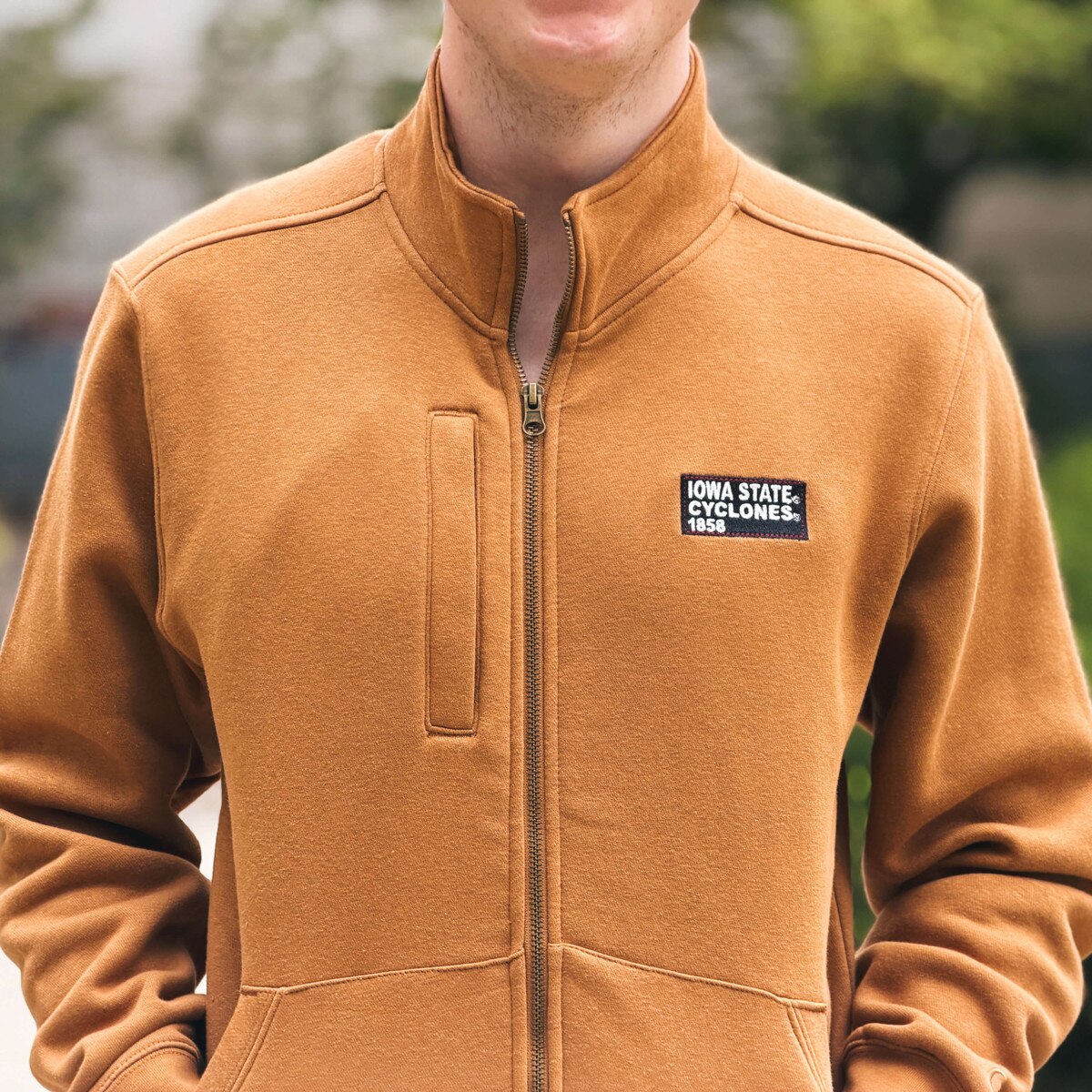 Gear Iowa State Cyclones Brown Full-Zip Jacket